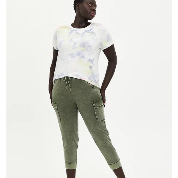 Torrid Super Soft Tie Dye Perfect Tee 5X - Picture 3 of 11